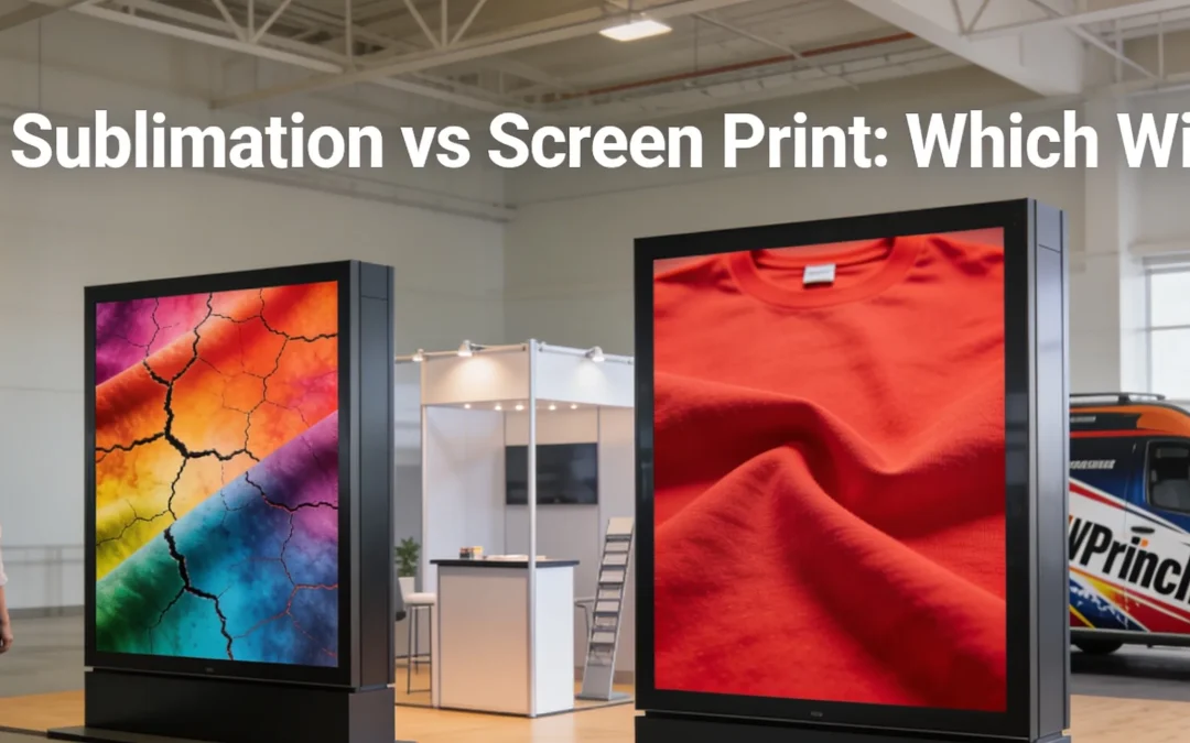 Dye-Sublimation vs. Screen Print: Which Is Best for Custom Printed Fabric Backdrops?